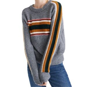 Madewell Striped Heath Pullover Sweater